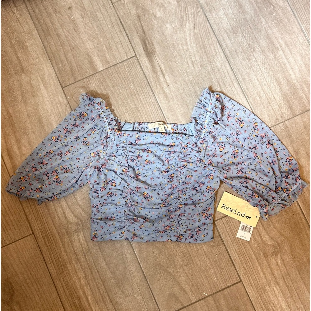 FLORAL BLOUSE TOP